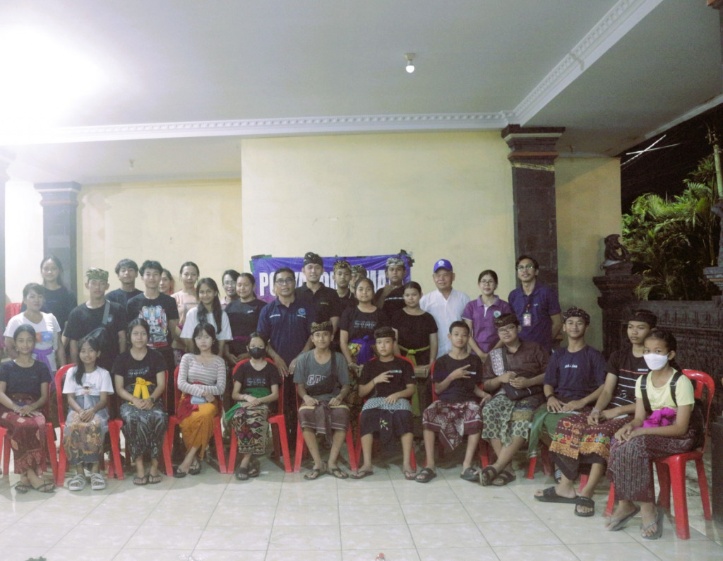 Kegiatan Launching Posyandu Remaja di Banjar Tegal Jaya, Desa Dalung